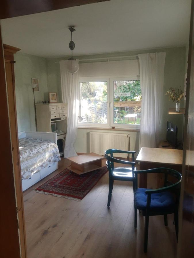 Gartenzimmer Mit Strassenbahn Zu Dom Und Messe Cologne Luaran gambar